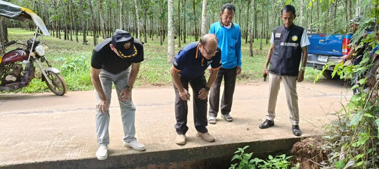 สำรวจพื้นที่เพื่อดำเนินการจัดทำงบประมาณพ.ศ.2570 และเพื่อแก้ไขปัญหาความเดือดร้อนของประชาชนในพื้นที่ตำบลโดมประดิษฐ์
